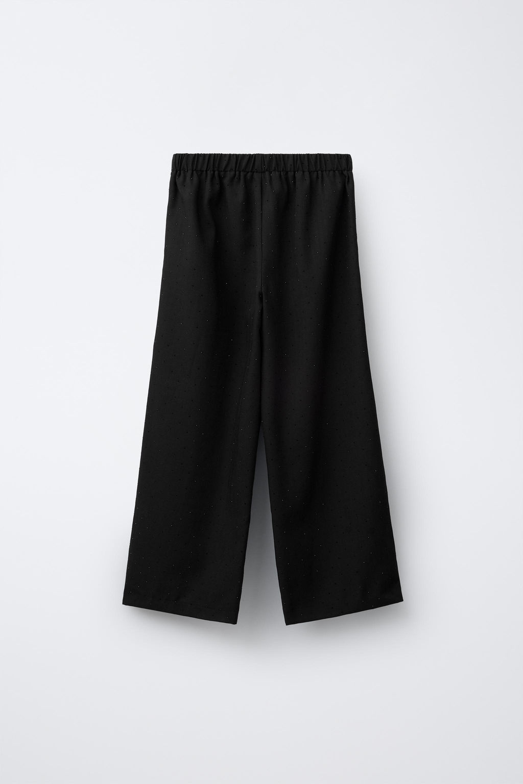 WIDE-LEG RHINESTONE TROUSERS - Zara фото 2