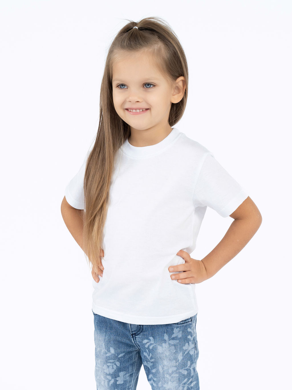 Футболка детская белая