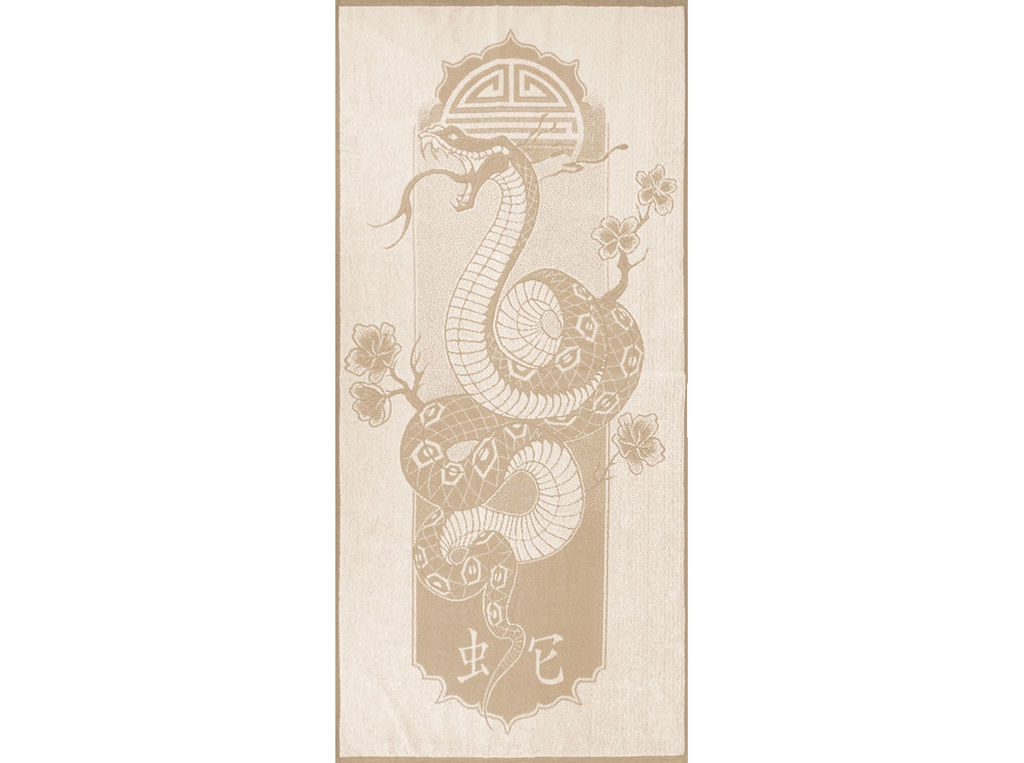 6с102.511ж2 Шэ(лён3) Полотенце махровое 67х150см