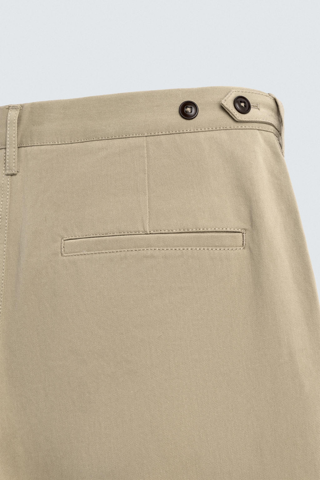 STRAIGHT-LEG CHINO TROUSERS - Zara фото 10