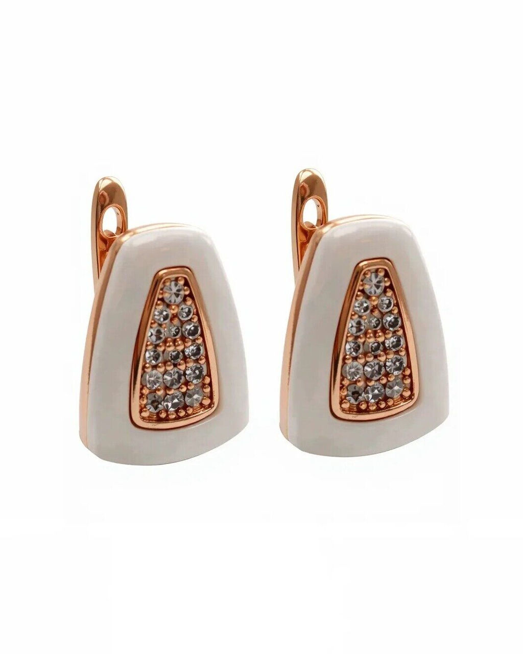 Серьги с керамикой