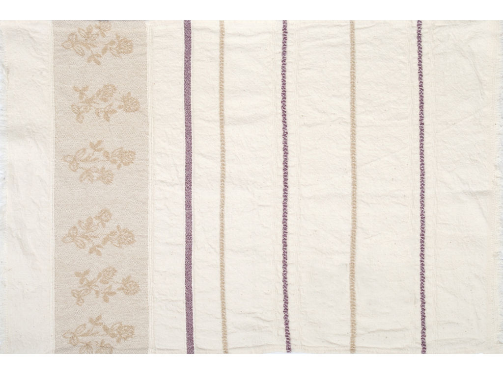 23С3-ШР/у. 40*58 Полотенце "Луговые цветы-2" цв. 4 рис. 107 фиолетовый