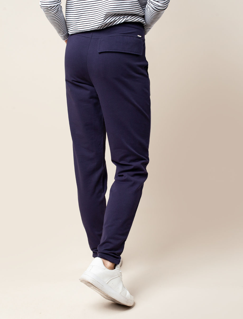 VILATTE / Брюки из тонкого футера с эластаном  фото 4