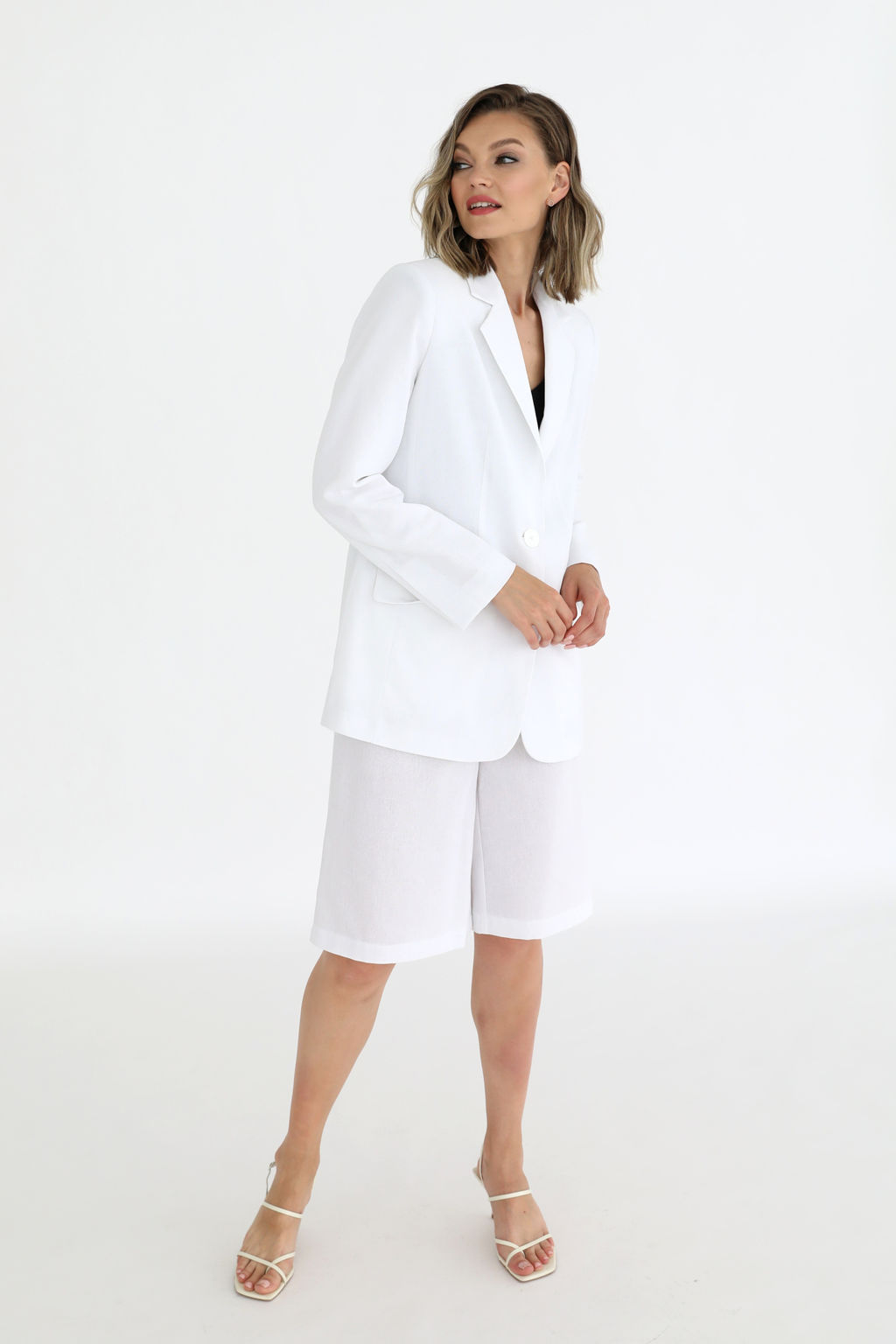 Жакет прямого кроя