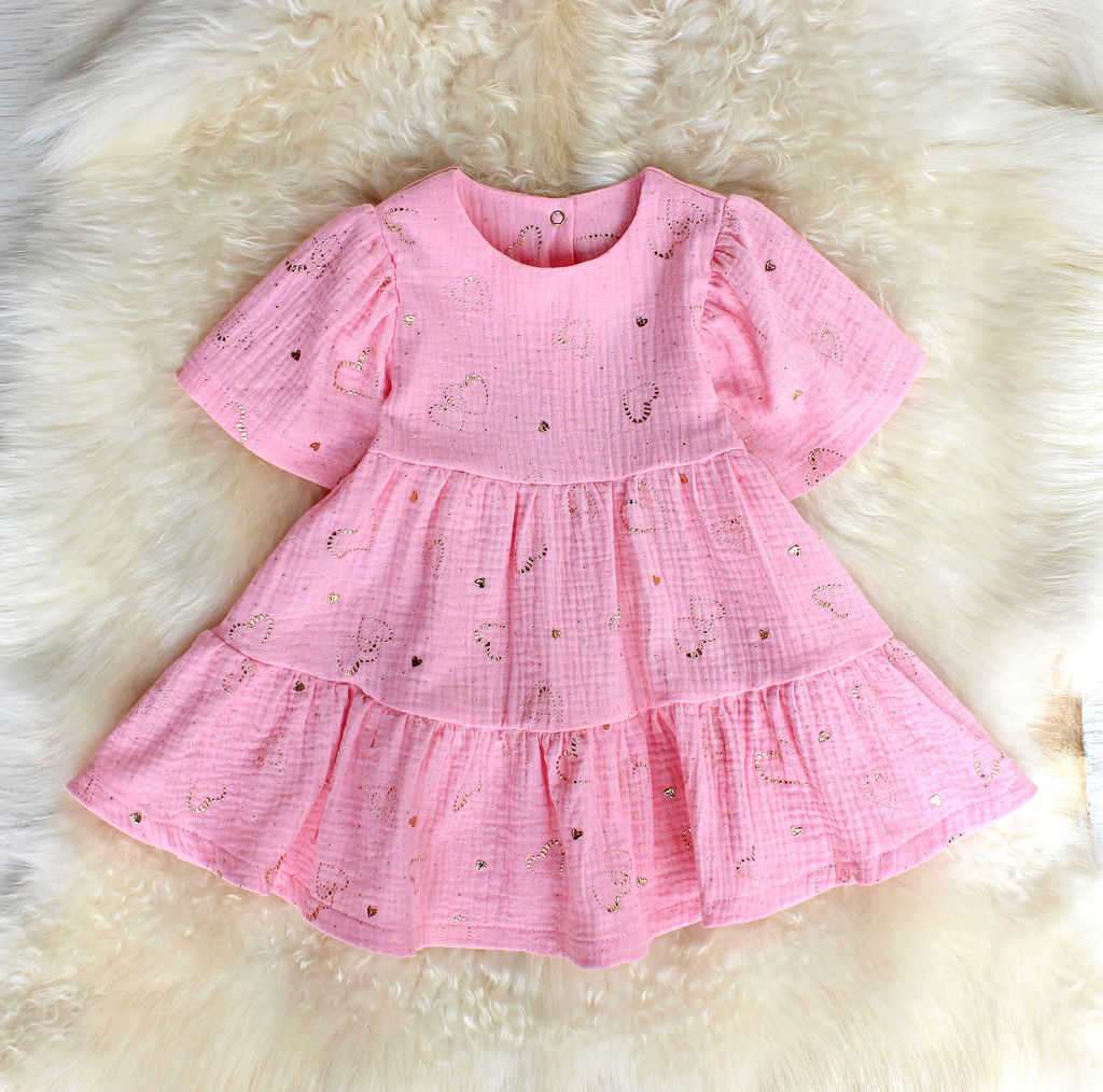 Платье “Льдинка” ЦВЕТ: НЕЖНО-РОЗОВЫЙ (QR)