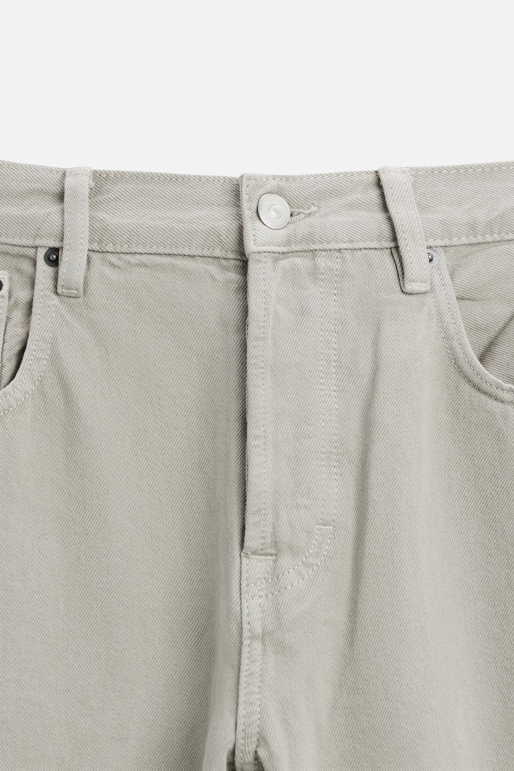 FLORAL PRINT STRAIGHT-LEG JEANS - Zara фото 8