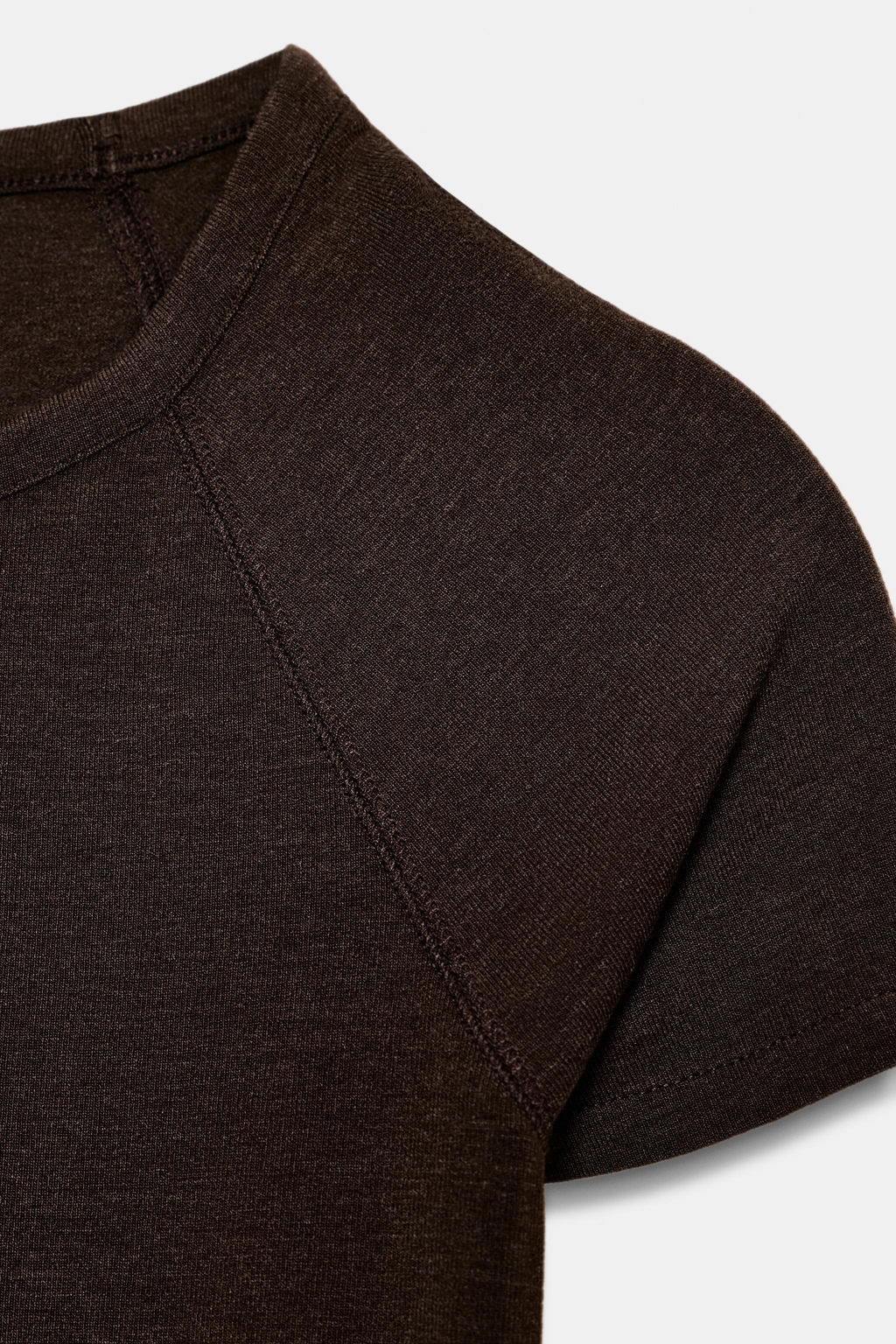 RAGLAN SHORT SLEEVE T-SHIRT - Zara фото 8