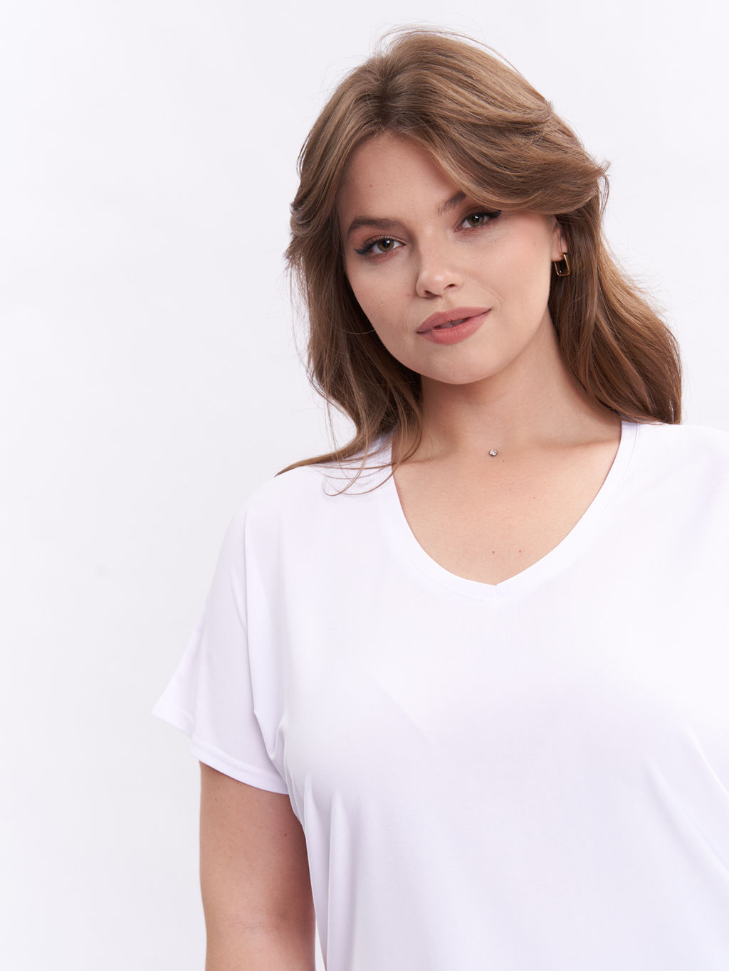 Футболка из холодного трикотажа ZFU00107WHT02 - Артесса фото 3