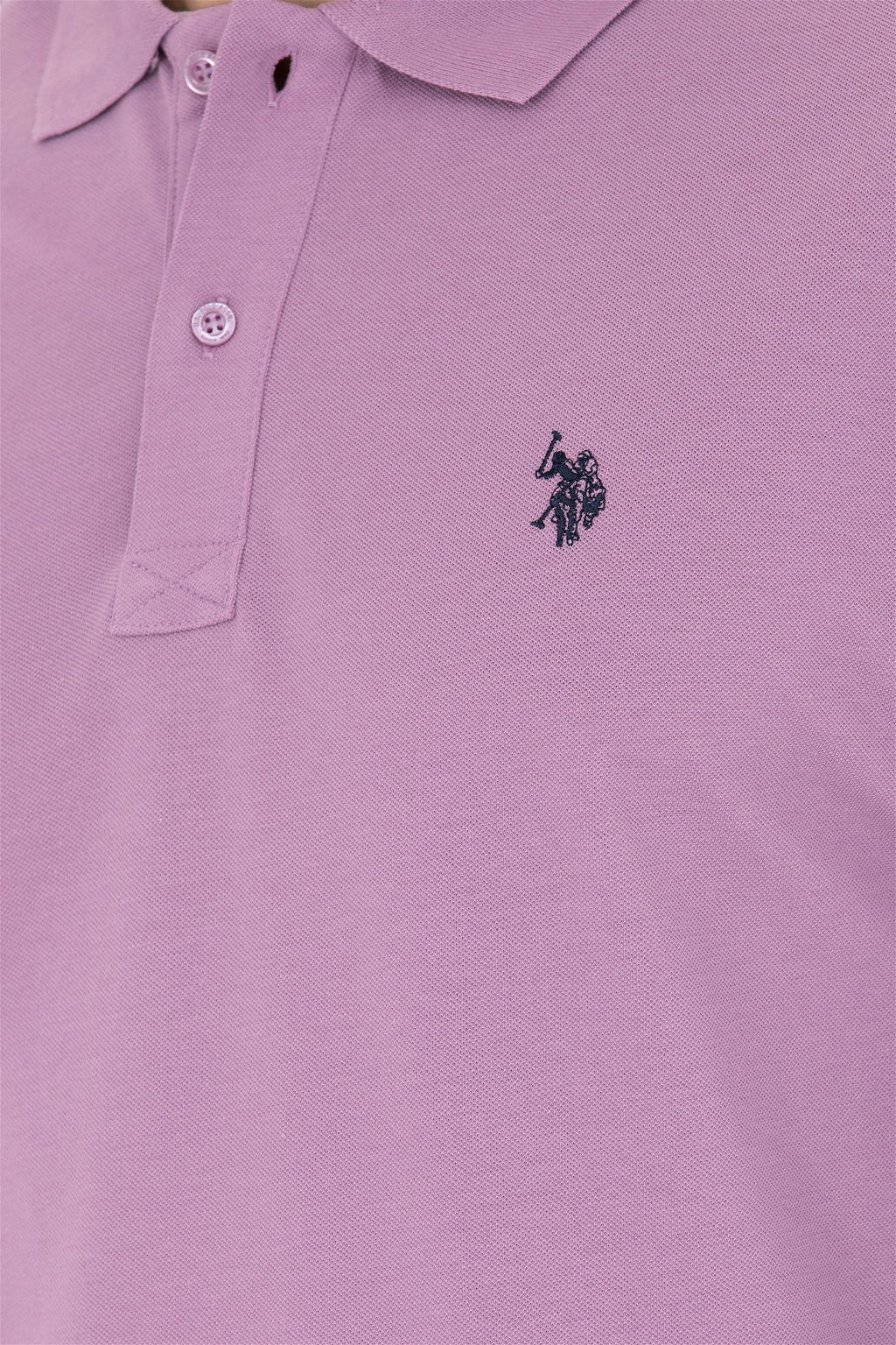 Мужской сиреневый базовый свитшот - U.s. polo assn фото 14