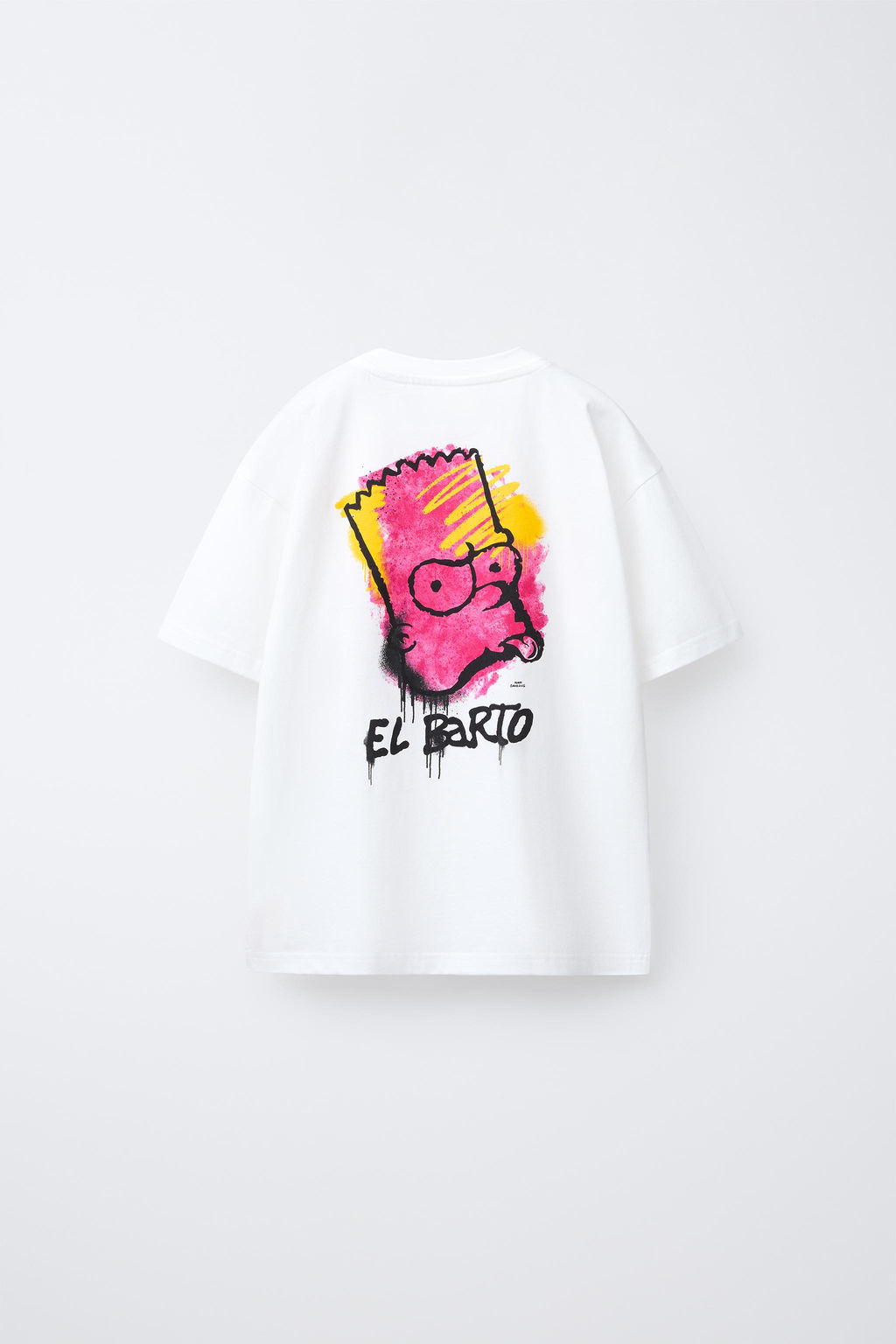 BART THE SIMPSONS  MATT GROENING GRAFFITI T-SHIRT - Zara фото 2