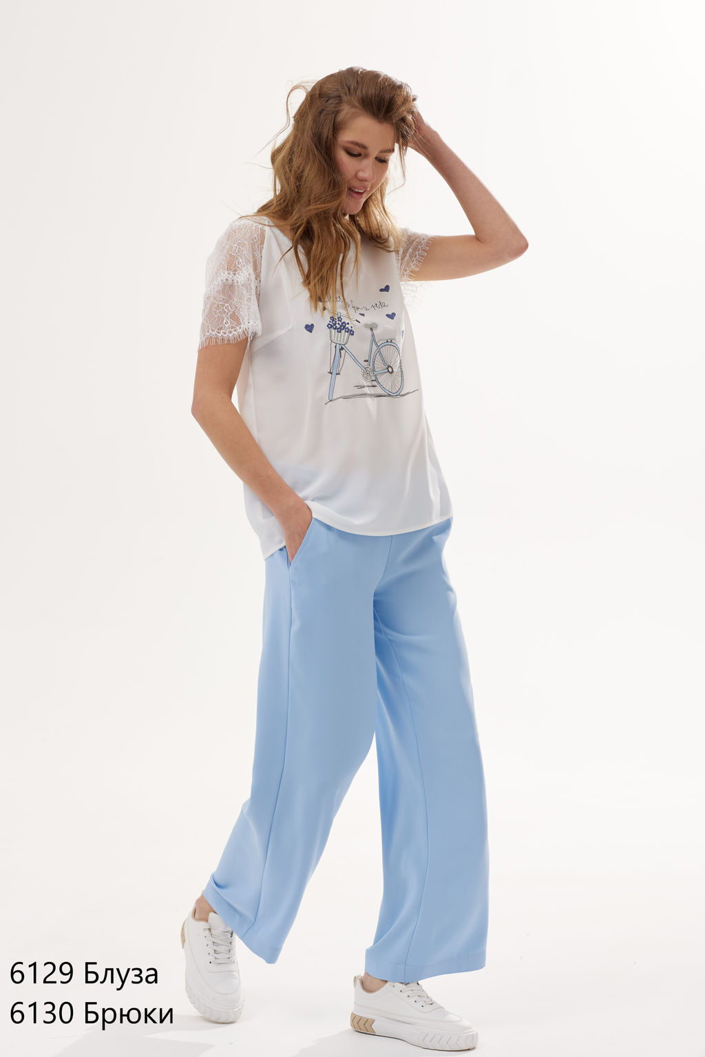 6129 Блуза - Niv niv fashion фото 3