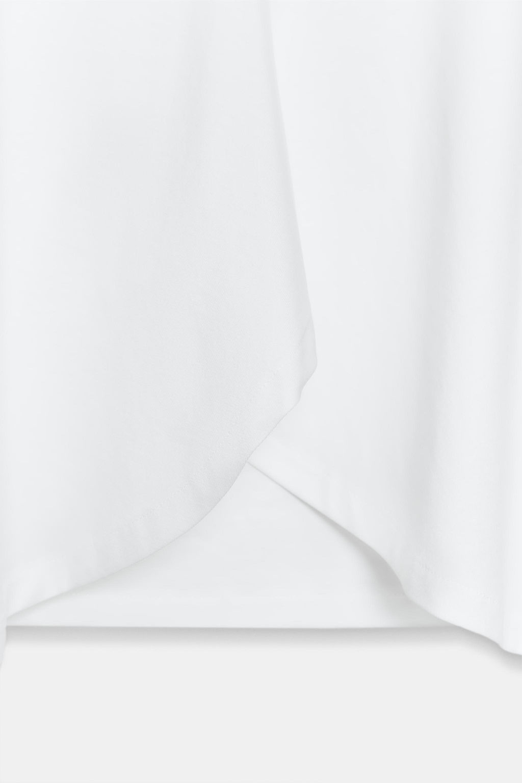 TOP VOLANTES SUPIMA® / Blanco