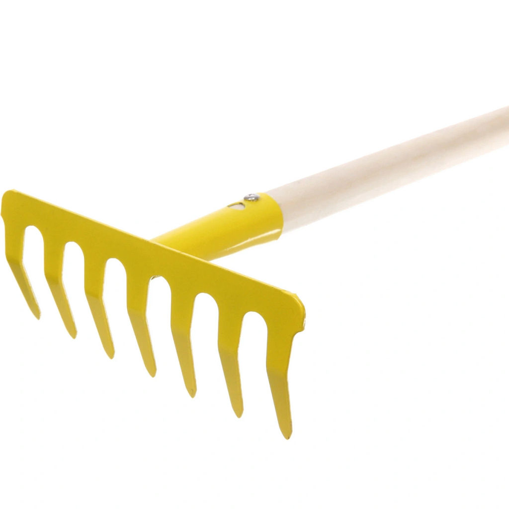 Цена за 5 шт. Грабли садовые 7 зубьев "Фантастика" 72см с деревянным черенком