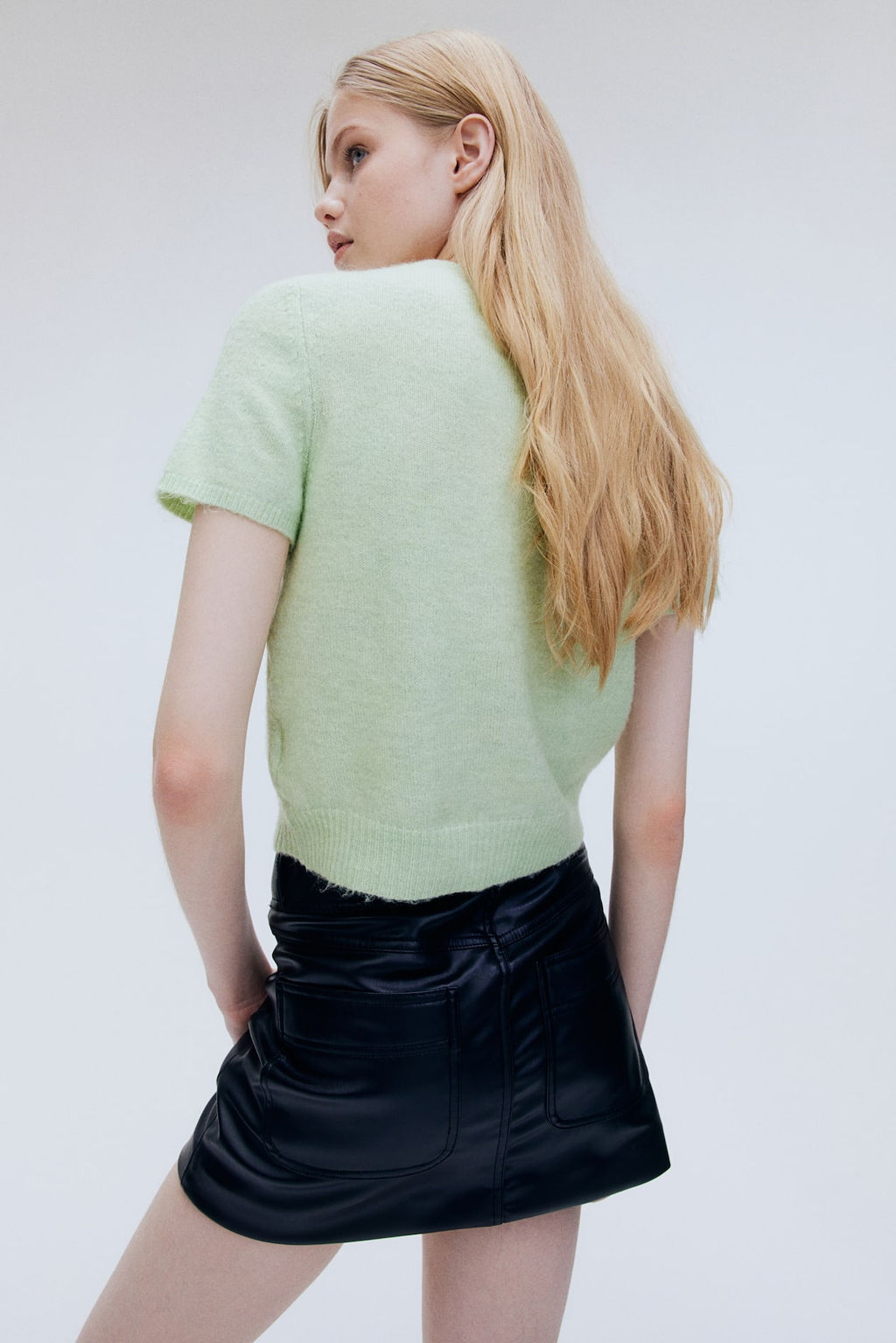 Camiseta de punto fino - H&m фото 3