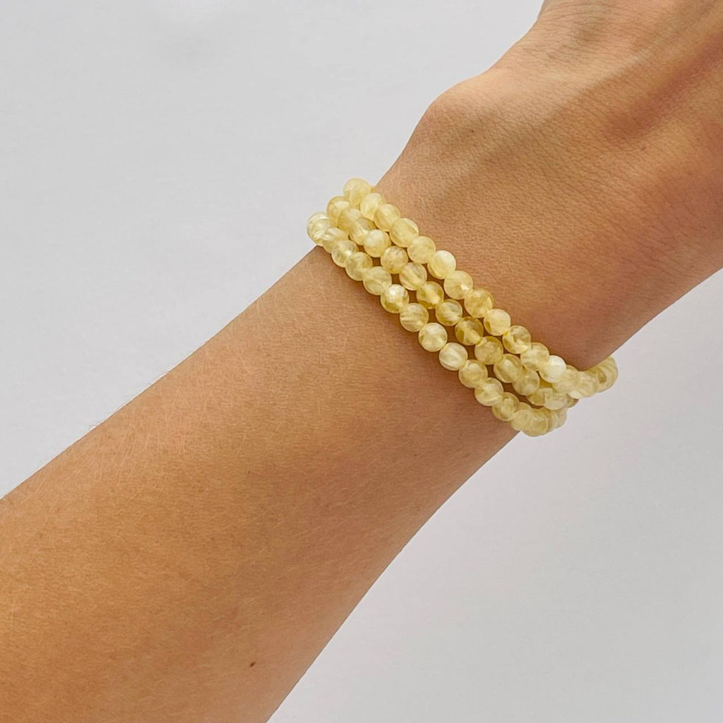 Бусины для украшений из Селенита