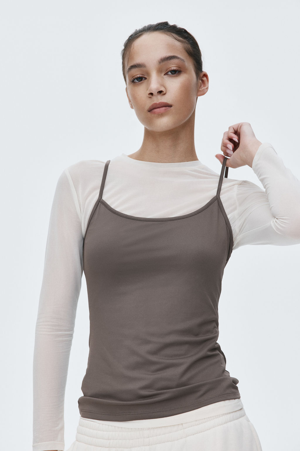 Top de tirantes en microfibra - H&m фото 5