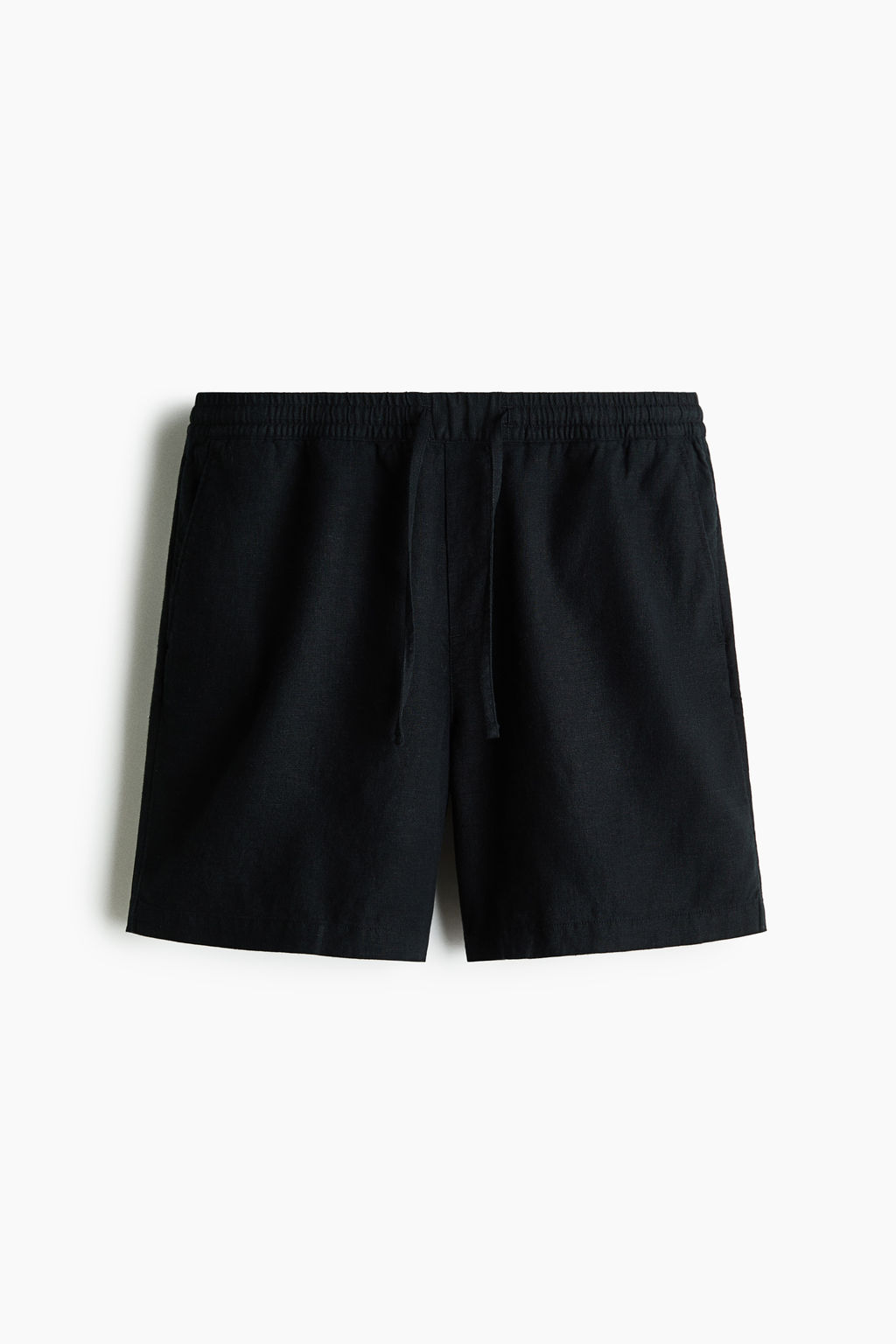 Pantal?n corto en mezcla de lino Relaxed Fit - H&m фото 2