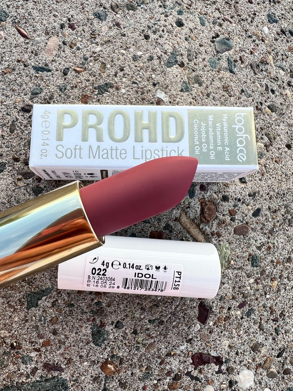 Topface Губная помада PRO HD Soft Matte Lipstick тон 022 PT158