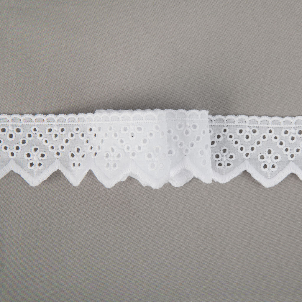 Шитье Gamma 38 мм GYEM-3800 в рулоне 9 м 0.2 м Турция белый