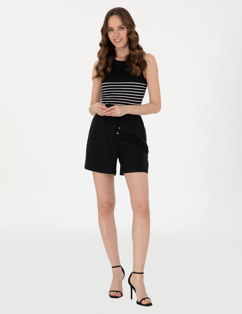 Siyah Comfort Fit Bermuda _ort - Pierre cardin фото 3