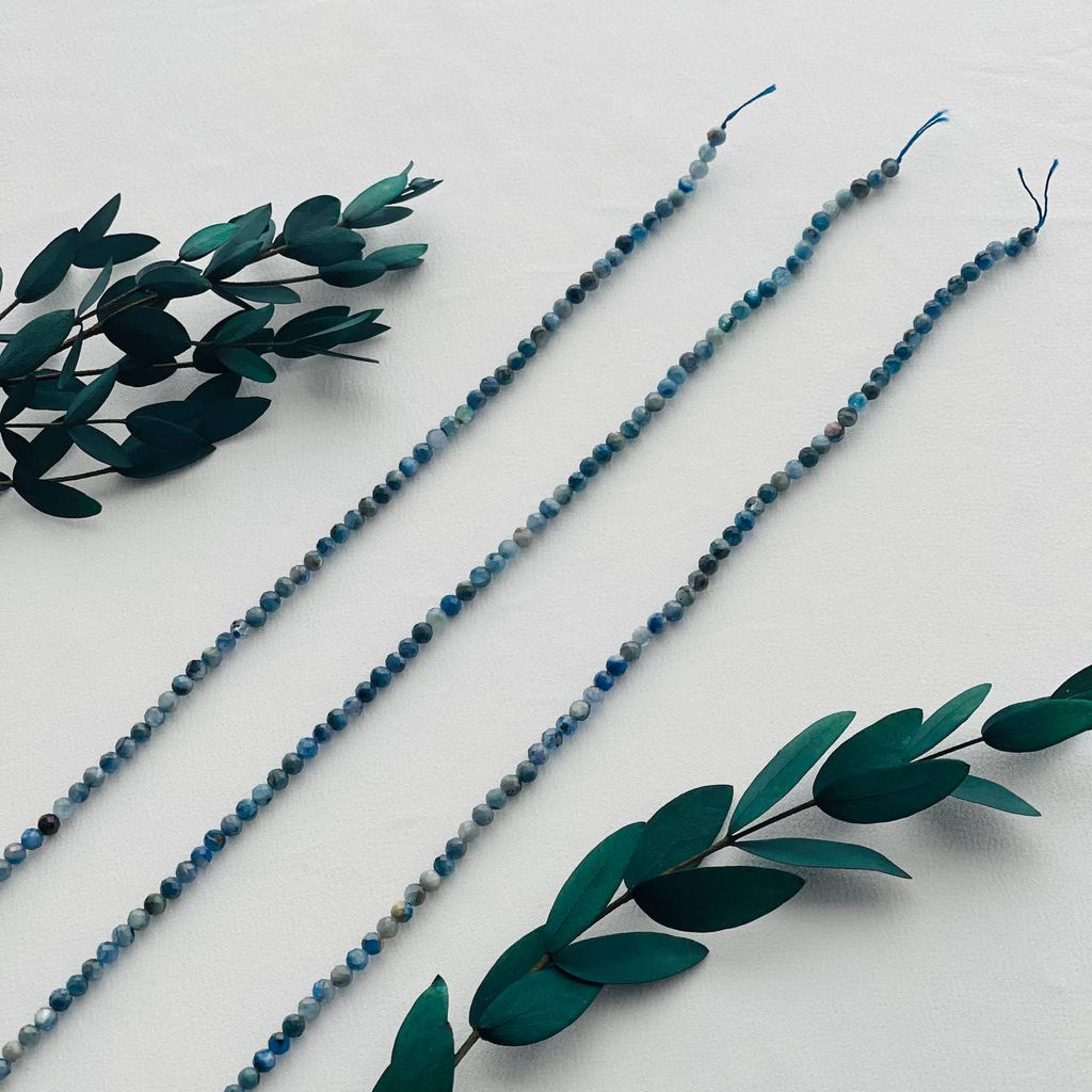 Бусины для украшений из Кианита