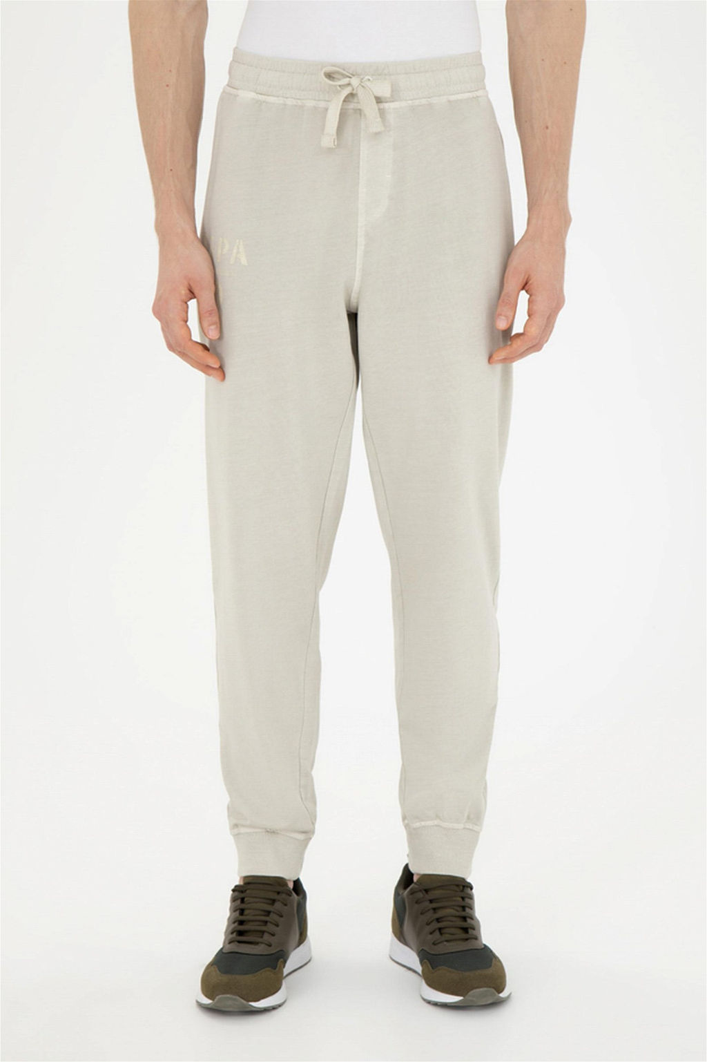 Мужские бежевые спортивные штаны - U.s. polo assn фото 2