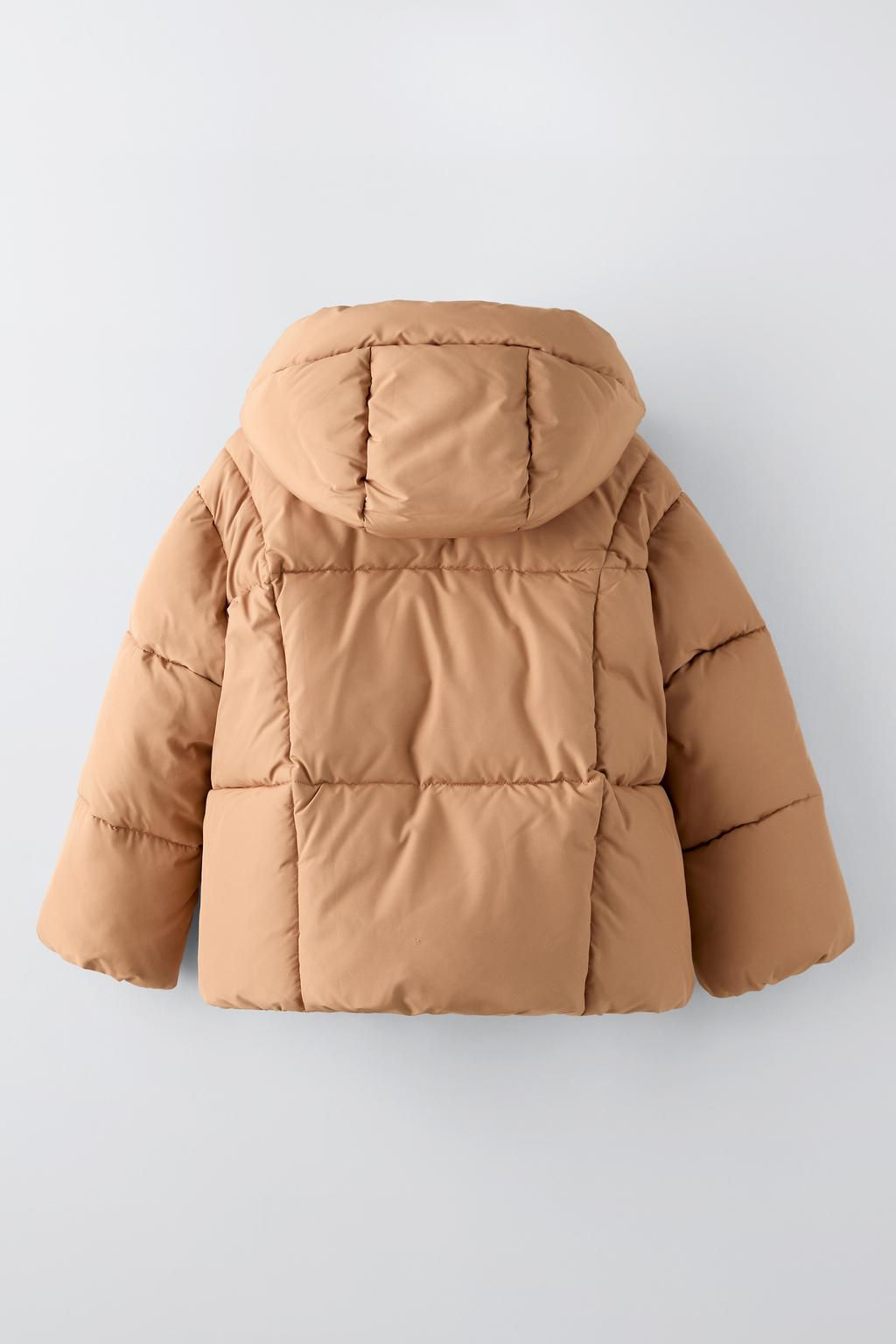 HOODED PUFFER JACKET - Zara фото 12