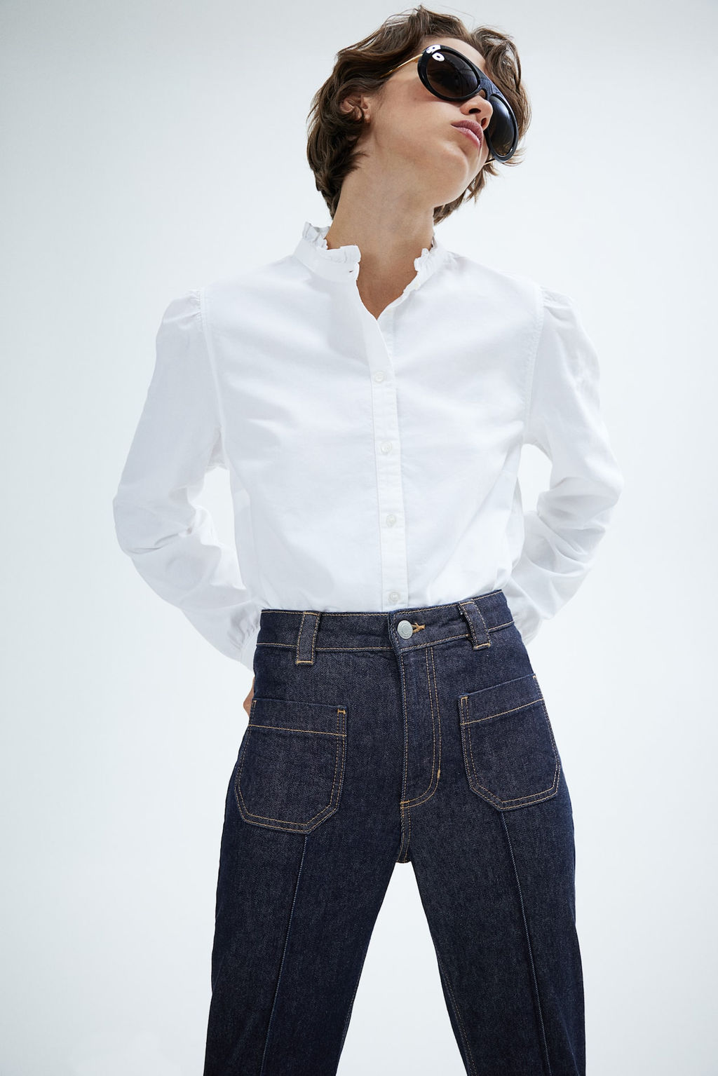 Pantalon denim con raya - H&m фото 2