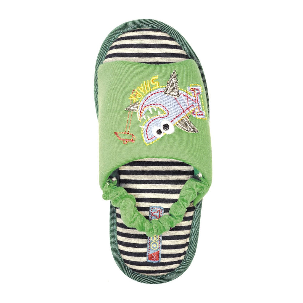 Тапочки комнатные Tingo для мальчика - Соль&перец фото 2