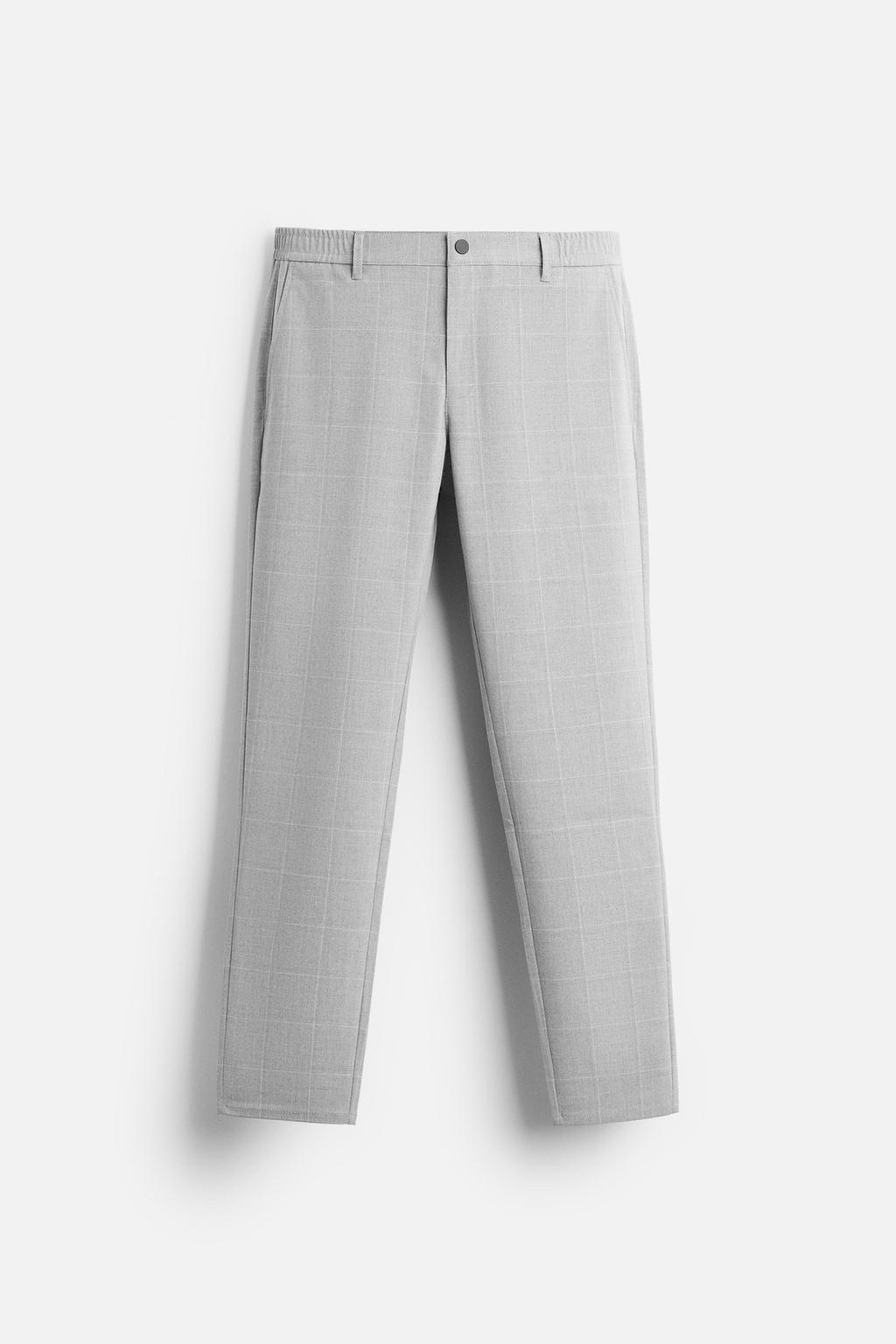 SLIM FIT COMFORT TROUSERS - Zara фото 20