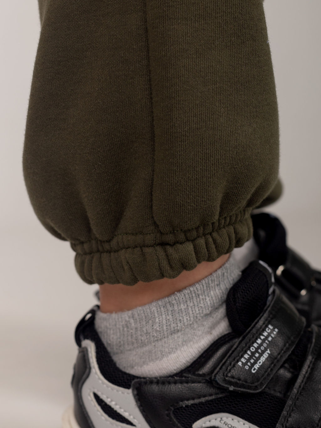 Костюм детский футер 3-х нитка начес пенье Бейби стайл ХАКИ 3 - Домтрик фото 2