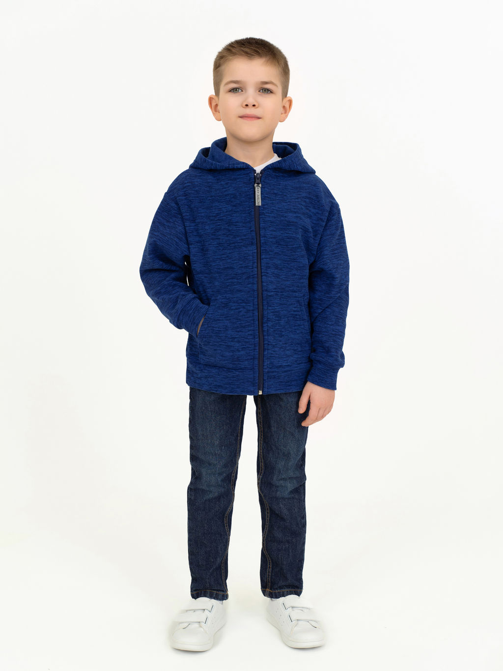 Кофта детская флисовая на замке 601кт (158)