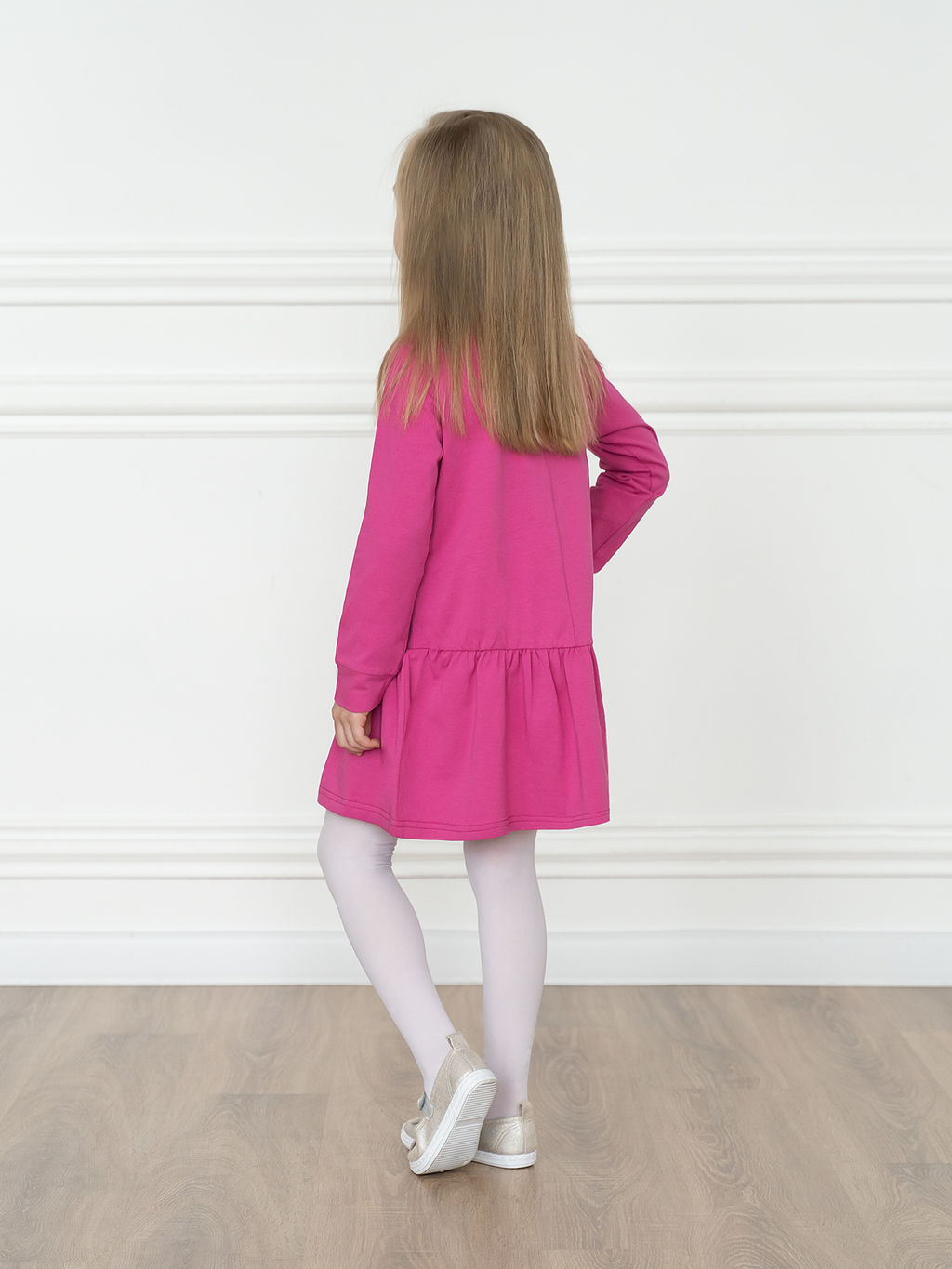 Платье детское фуксия