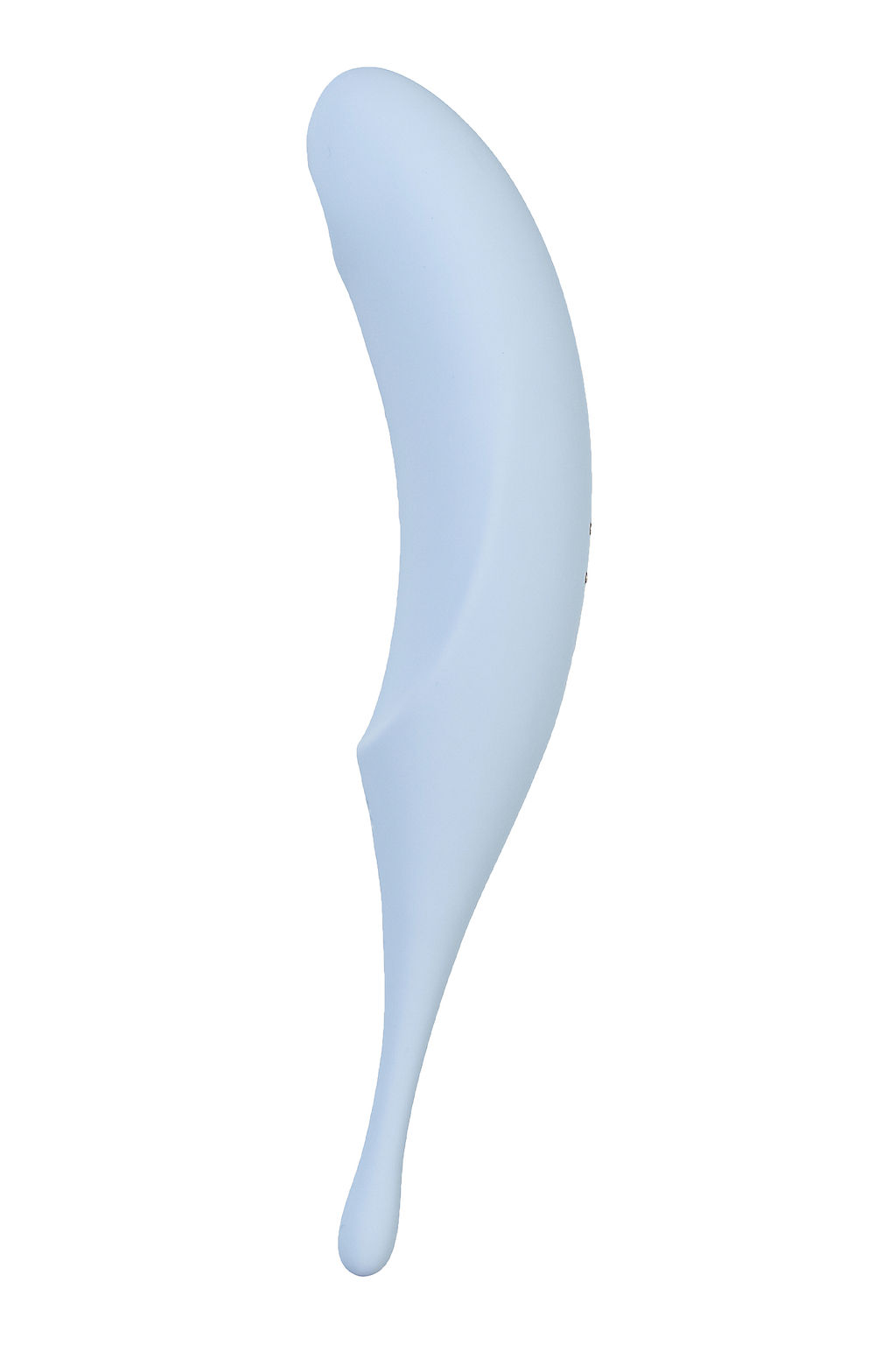 Вакуум-волновой бесконтактный стимулятор клитора Satisfyer Twirling Pro, силикон, голубой