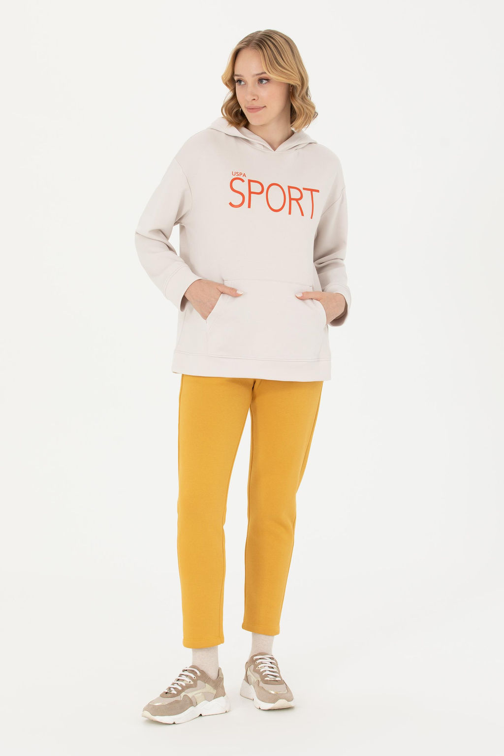 U. S. Polo Assn Женский свитшот с камнем - U.s. polo assn фото 18