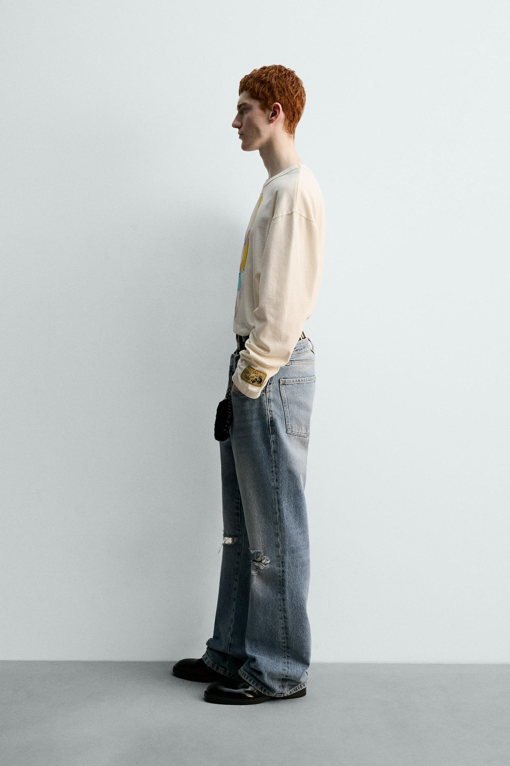 PETER PAN MERMAID HARRY LAMBERT FOR ZARA X DISNEY T-SHIRT фото 4