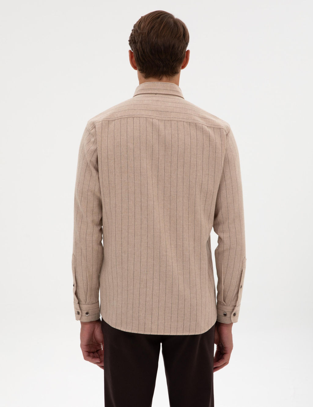 Vizon Regular Fit Uzun Kollu G_mlek - Pierre cardin фото 5