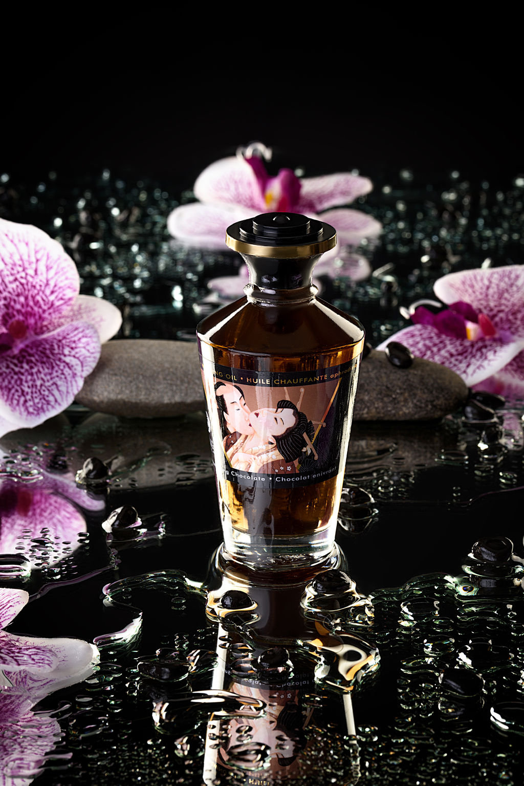 Масло массажное для тела Shunga Пьянящий шоколад (Intoxicating Chocolate), разогревающее, 100 мл