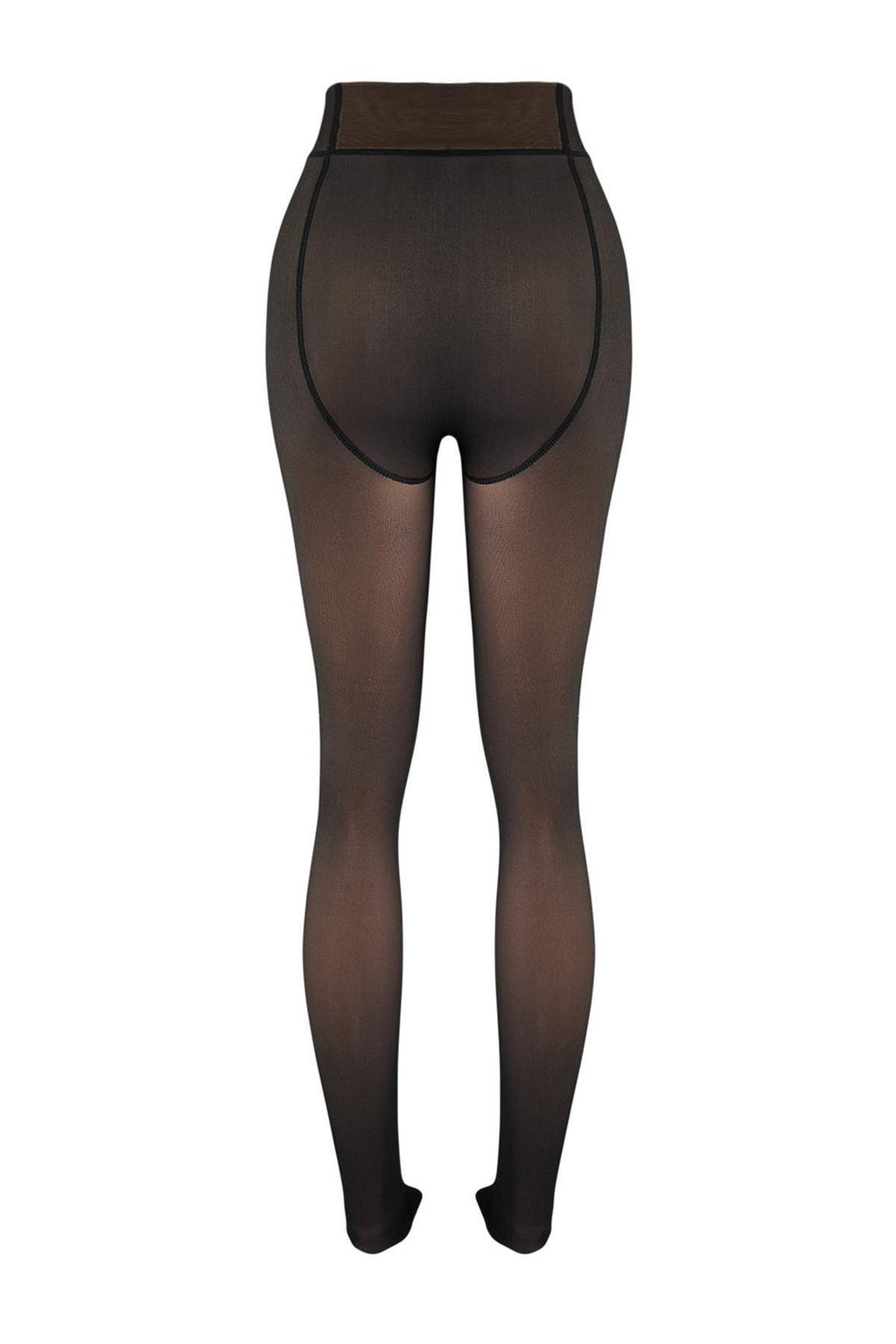 Siyah Tekli Duz Likral? Penye Suprem Orme Corap THMAW26CO00025 - Trendyolmilla фото 3