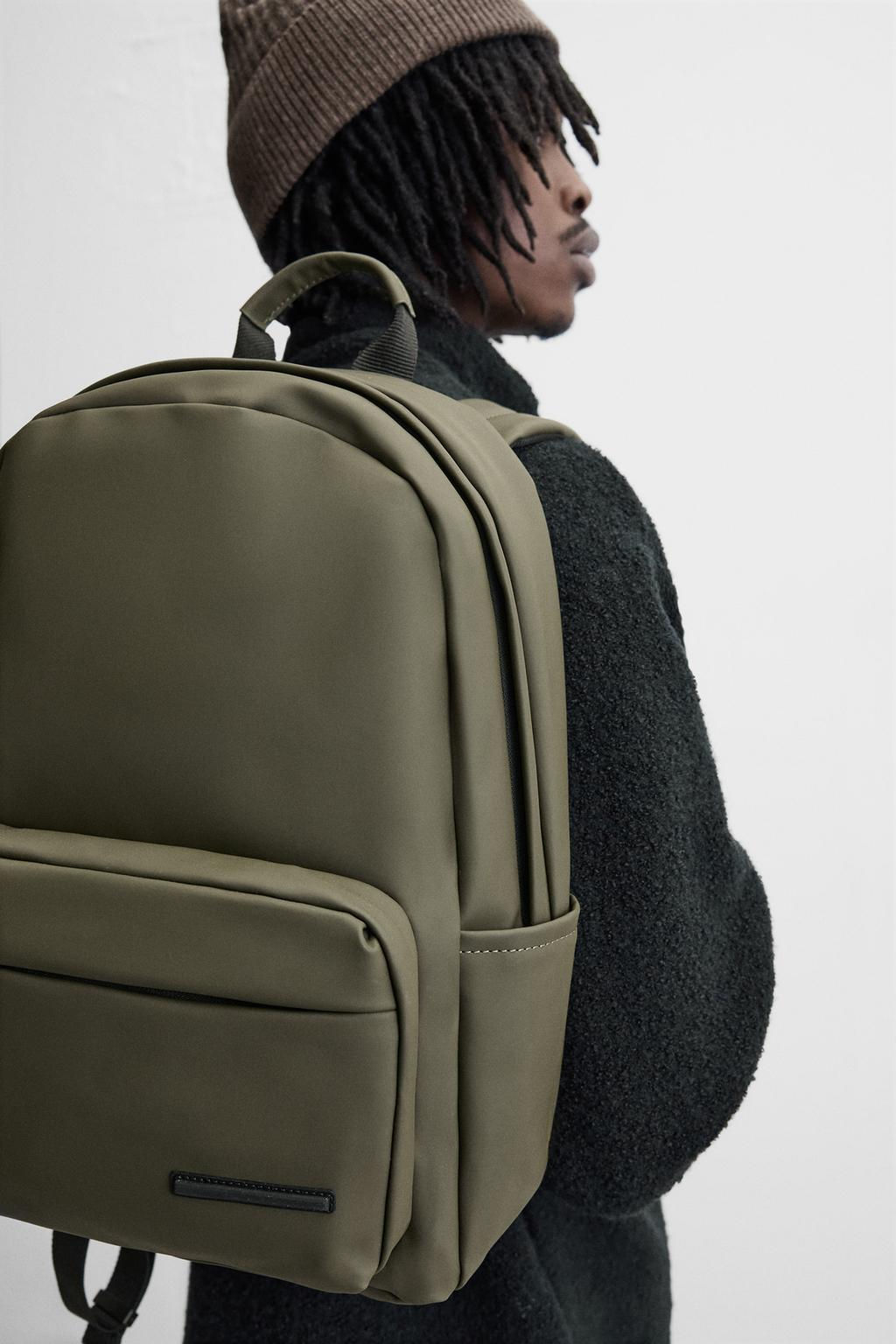 RUBBERISED BACKPACK - Zara фото 15
