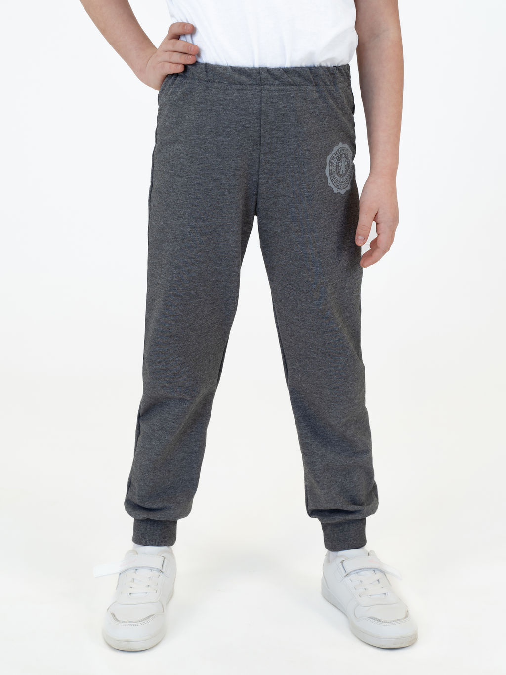 Брюки детские антрацит колледж 446п (110, 60)