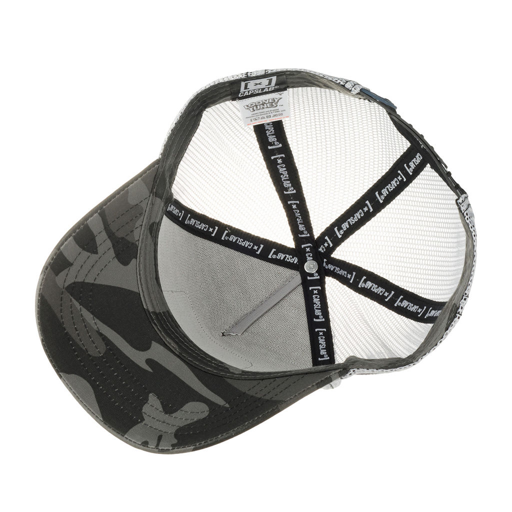 Бейсболка CAPSLAB арт. CL/LOO8/1/CAS/PEO1 Looney Tunes Bugs Bunny (серый / камуфляж) фото 2