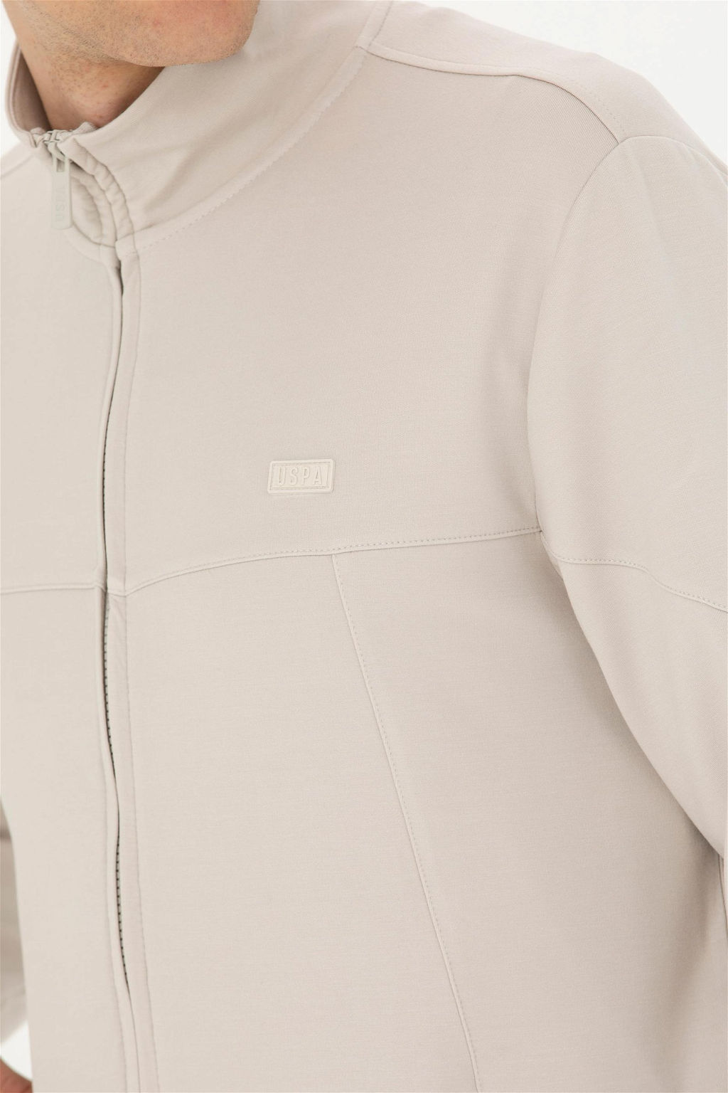 Мужской бежевый вязаный кардиган Неожиданная скидка в корзине - U.s. polo assn фото 7