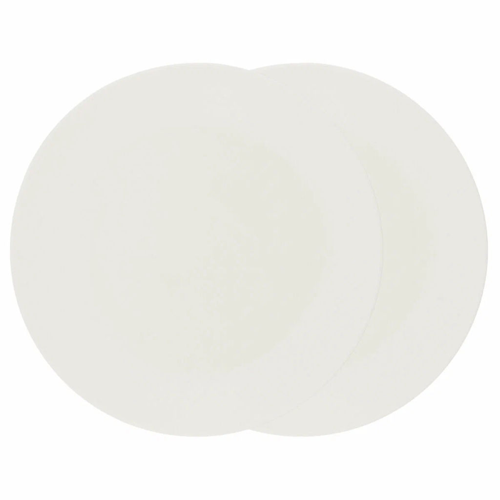 52539 GIPFEL Набор тарелок закусочных BLANCHE 20 см (2 шт.). Материал: фарфор. Цвет: белый.