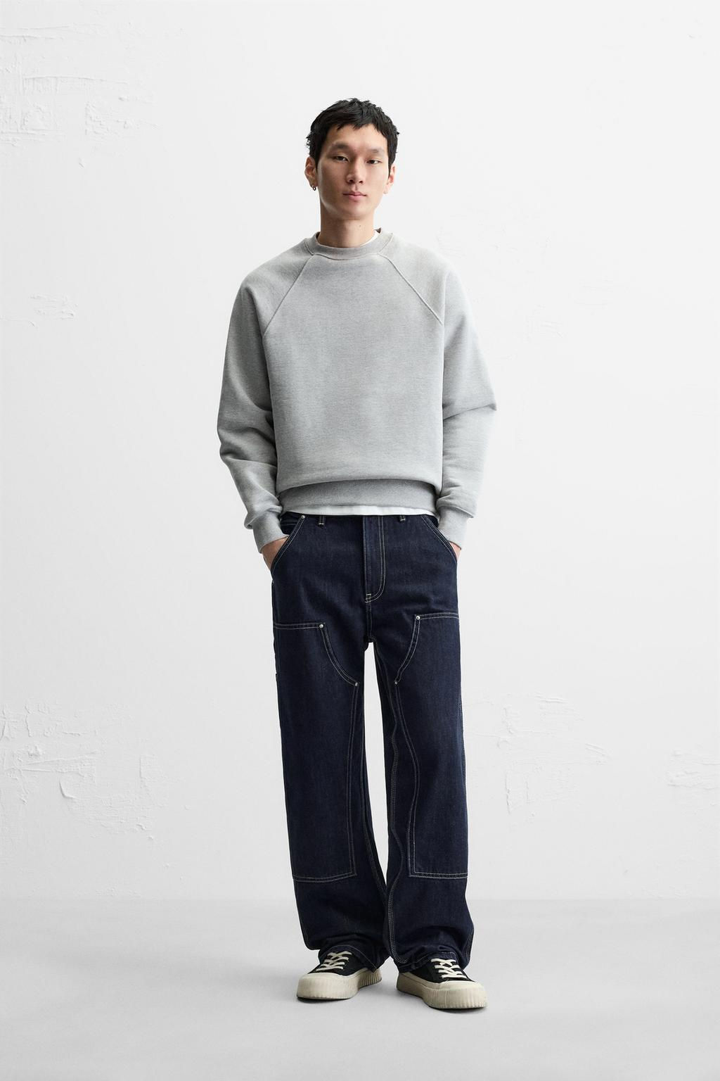 CARPENTER STRAIGHT-LEG JEANS - Zara фото 21