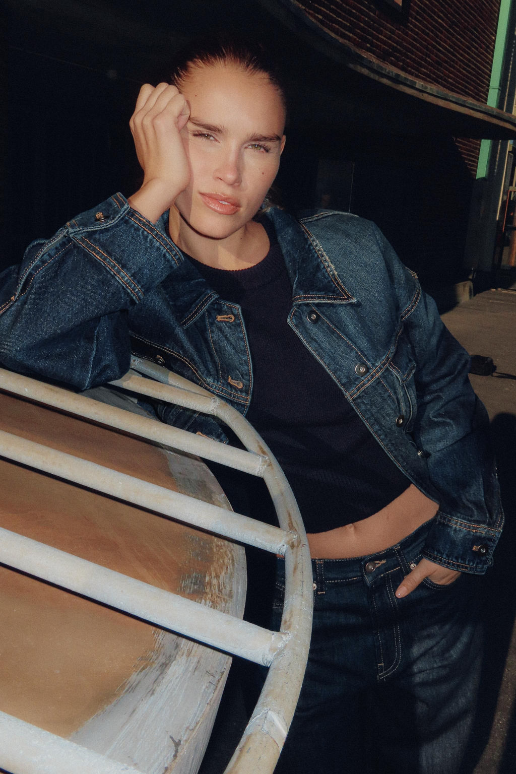 PLAIN KNIT CROP SWEATER - Zara фото 10