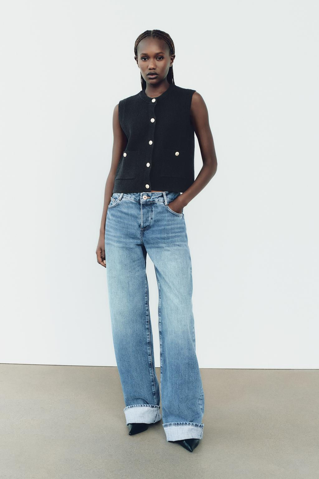 PLAIN KNIT TOP - Zara фото 15