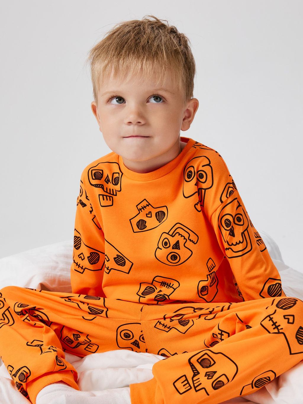 ACOOLA / Пижама детская для мальчиков Ricardio оранжевый фото 5