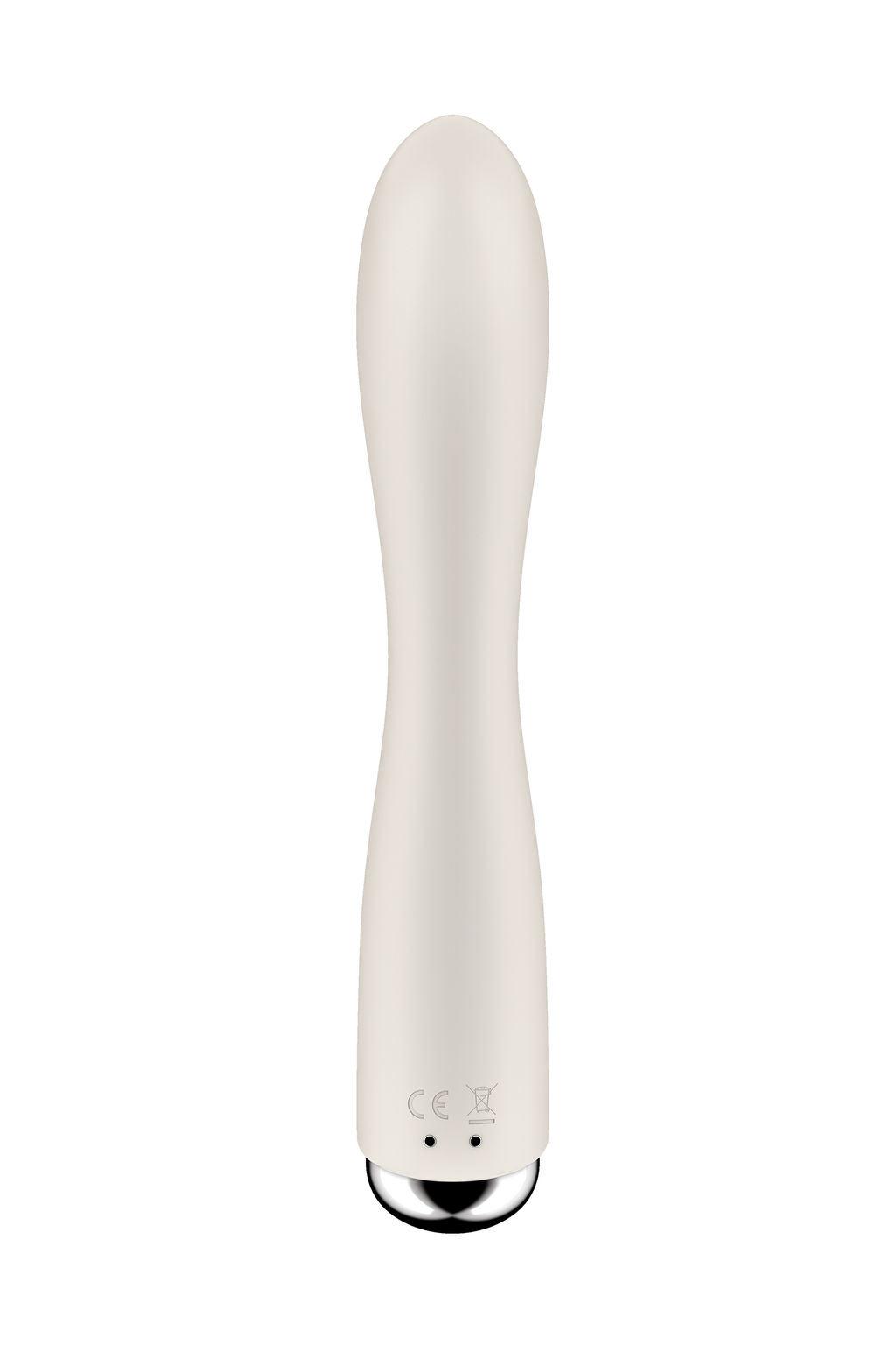 Вибратор-кролик с ротацией Satisfyer Spinning Rabbit 1, силикон, бежевый, 20,5 см