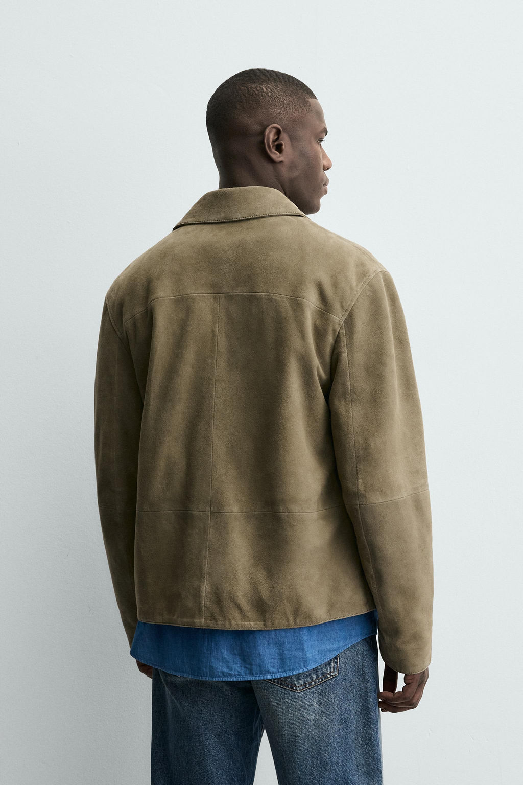 LEATHER JACKET WITH POCKETS - Zara фото 3